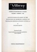 Ingemar Hjorth - Significance of Light in the Initiation of Morning Display of the Black Grouse /Lyrurus Tetrix, L./ (A fény szerepe a nyírfajd reggeli megjelenésében)