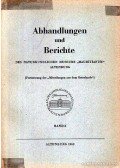 Több német szerző - Abhandlungen und Berichte des Naturkundlichen Museums