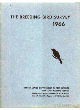 Chandler S. Robbins, Willet T. Van Velzen - The Breeding Bird Survey 1966., Washington 1967 antikvár könyv