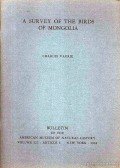 Vaurie, Charles - A Survey of the Birds of Mongolia