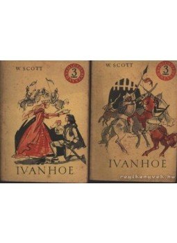 Walter Scott - Ivanhoe I-II. kötet Walter Scott - Ivanhoe I-II. kötet, Budapest 1962 antikvár könyv