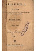 Mérey Gyula - Algebra II.