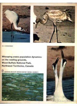 Novakowski, N. S. - Whooping crane population dynamics on the nesting grounds, Wood Buffalo National Park, Northwest Territories, Canada (A Lármás daru populációjának változásai fészkelőhelyén, Wood Buffalo Nemzeti Park Észak-Nyugat Kanadában), Ottawa 1966 antikvár könyv