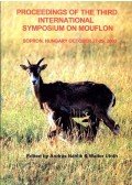 Náhlik András,Uloth, Walter - Proceedings of the Third International Symposium on Mouflon (A 3. nemzetközi Muflon Konferencia eseményei)