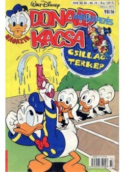 Walt Disney - Donald Kacsa 1998/16. Walt Disney - Donald Kacsa 1998/16., Budapest 1998 antikvár könyv