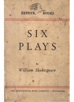 William Shakespeare - Six plays William Shakespeare - Six plays, Stockholm 1943 antikvár könyv