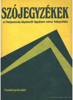 Stenczer Ferenc - Szójegyzékek Stenczer Ferenc - Szójegyzékek, Budapest 1988 antikvár könyv