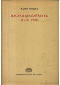 Hajdú Mihály - Magyar becézőnevek (1770-1970)