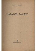 Zilahy Lajos - Halálos tavasz