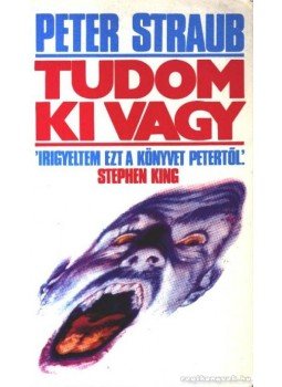 Peter Straub - Tudom, ki vagy Peter Straub - Tudom, ki vagy, Budapest 1991 antikvár könyv
