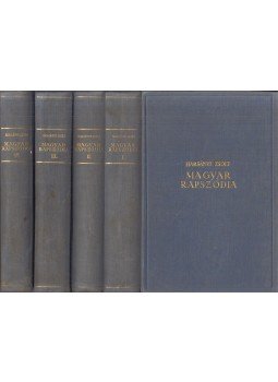 Harsányi Zsolt - Magyar rapszódia I-IV. Harsányi Zsolt - Magyar rapszódia I-IV., Budapest 1936 antikvár könyv