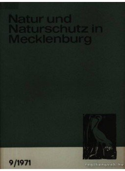  - Natur und Naturschutz in Mecklenburg (Természet és természetvédelem Mecklenburgban),  1971 antikvár könyv