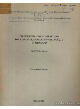 Kalela, Olavi - Die neuzeitliche ausbreitung (A bibíl újkori elterjedése Finnországban) Kalela, Olavi - Die neuzeitliche ausbreitung (A bibíl újkori elterjedése Finnországban), Helsinki 0 antikvár könyv