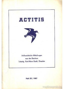 Több német szerző - Avifaunistische Mitteilungen aus den Bezirken Leipzig (Ornitológiai közlemény Lipcse környékéről), Dresden 1987 antikvár könyv