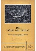 Horgen, E. Gattiker - Die Vögel der Heimat 23. II. 1953 (Hazám madarai 23. évf. II. szám 1953)