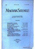 Szekfű Gyula - Magyar Szemle 1936. XXVIII. kötet 2. (110.) szám