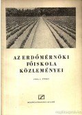 Dr. Pallay Nándor (szerk.) - Az Erdőmérnöki Főiskola közleményei 1956 1. füzet
