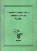 Dr. Oroszi Sándor - Erdészettörténeti Közlemények XXVIII. 1996