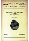 Robert L. Crawford - Bird Casualities at a Leon County Florida TV Tower October 1966-September 1973 - Bulletin of Tall Timbers Research Station No 18 November (Egy leon megyei ütköző madár áldazatai)