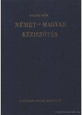 Halász Előd - Német-magyar kéziszótár