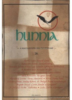 Kunszabó Ferenc - Hunnia 28. Kunszabó Ferenc - Hunnia 28., Budapest 1992 antikvár könyv