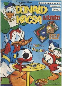 Walt Disney - Donald Kacsa 2004/02. Walt Disney - Donald Kacsa 2004/02., Budapest 2004 antikvár könyv