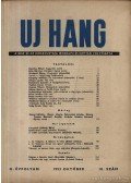 Erdei Sándor - Új Hang 1953/ 10. szám