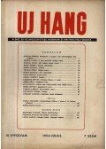Erdei Sándor - Új Hang 1954 III. évf. 7. szám