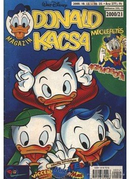 Walt Disney - Donald Kacsa 2000/21 Walt Disney - Donald Kacsa 2000/21, Budapest 2000 antikvár könyv