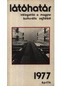 Szabolcsi Miklós - Látóhatár 1977 Április