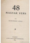 Rudnyánszky Gyula - 48 magyar vers