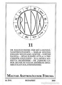 Tóth Lívia - Radix 11. Tóth Lívia - Radix 11., Budapest 2005 antikvár könyv