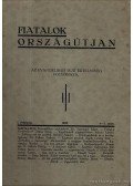 Sztrokay Tibor - Fiatalok országútján 1937. I. évfolyam 4-5. szám