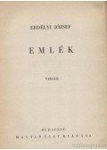 Erdélyi József - Emlék