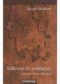 Roubaud, Jacques - Költészet és emlékezet