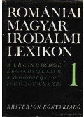 Balogh Edgár - Romániai magyar irodalmi lexikon 1. A-F