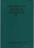 Nyakas Miklós - A Hajdúsági Múzeum évkönyve IV.