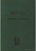Dr. Koller Mihály - A Magyar Vadászok Országos Szövetsége Fegyelmi szabályzata