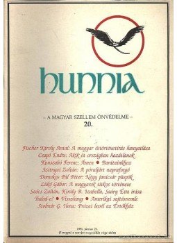 Bognár József, Bárczy István - Hunnia 20. 1991. június 25. Bognár József, Bárczy István - Hunnia 20. 1991. június 25., Budapest 1991 antikvár könyv