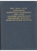 Kádár Aba - MSZ 1610 - 1975 Létesítési biztonsági szabályzat 1000 V-nál nagyobb feszültségű erősáramú villamos berendezések számára