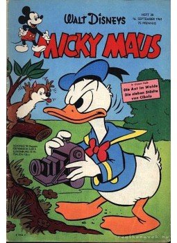 - Micky Maus Nr. 38 1961 - Micky Maus Nr. 38 1961, Stuttgart 1961 antikvár könyv