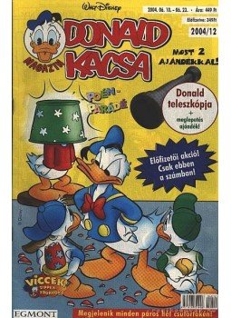 Walt Disney - Donald Kacsa 2004/12 Walt Disney - Donald Kacsa 2004/12, Budapest 2004 antikvár könyv