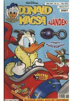Walt Disney - Donald Kacsa 2004/07. Walt Disney - Donald Kacsa 2004/07., Budapest 2004 antikvár könyv