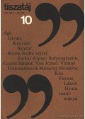 Vörös László - Tiszatáj 1981. okt. 10. szám