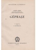 Vörös Imre - Géprajz