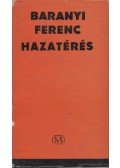 Baranyi Ferenc - Hazatérés (dedikált)