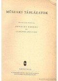 Ohmacht Róbert,Sárközi Zoltán - Műszaki táblázatok