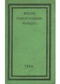 Bölöni Farkas Sándor - Bölöni Farkas Sándor naplója