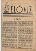Csepregi Béla - Élővíz folyóirat V.-VI. évfolyam, 1949-1950