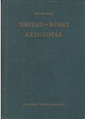 Halász Előd - Magyar-német kéziszótár